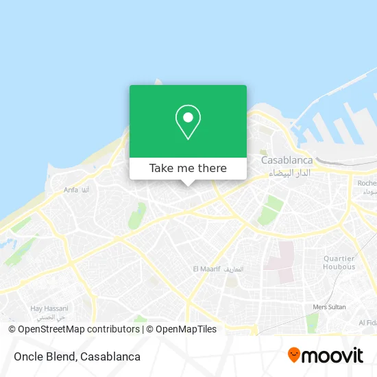 Oncle Blend map
