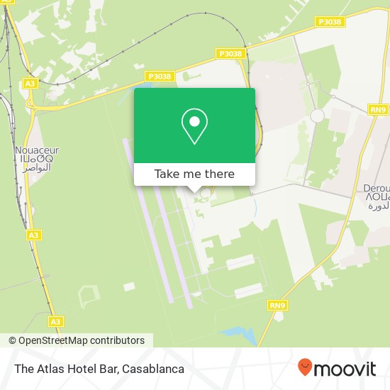 The Atlas Hotel Bar plan