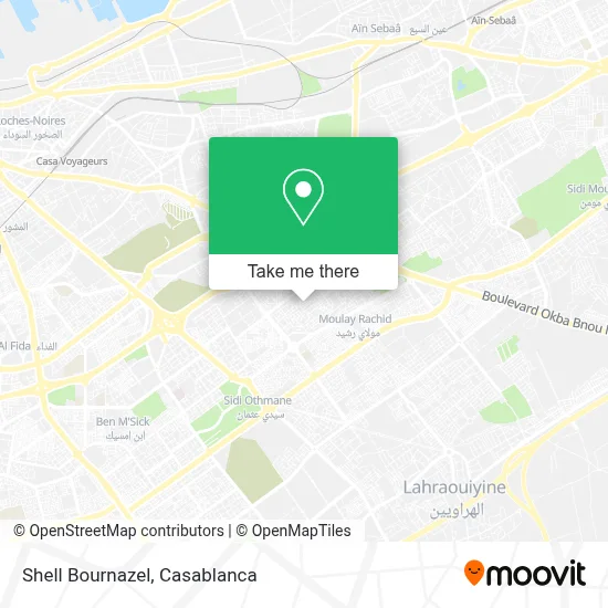 Shell Bournazel map