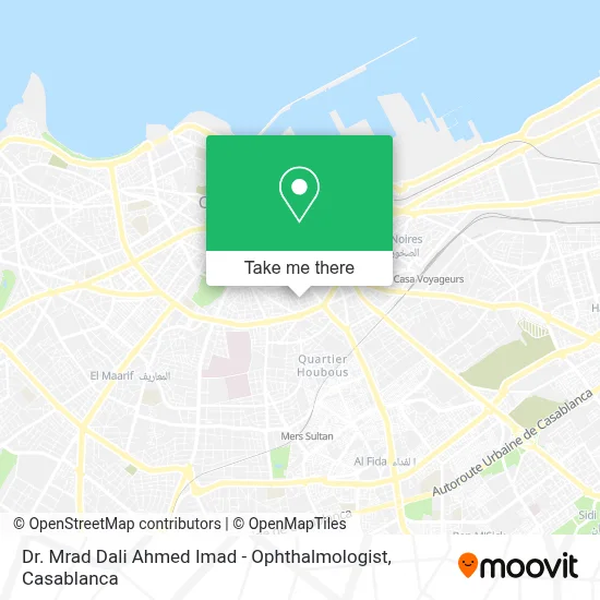 Dr. Mrad Dali Ahmed Imad - Ophthalmologist map
