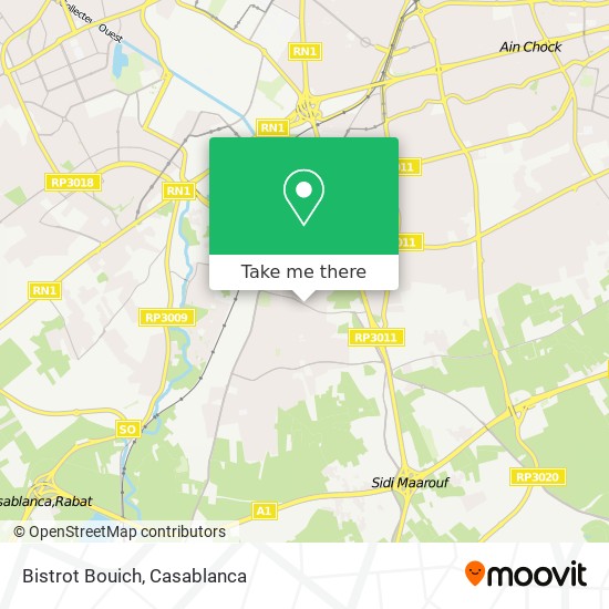 Bistrot Bouich map