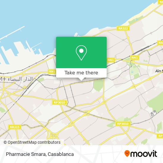 Pharmacie Smara map