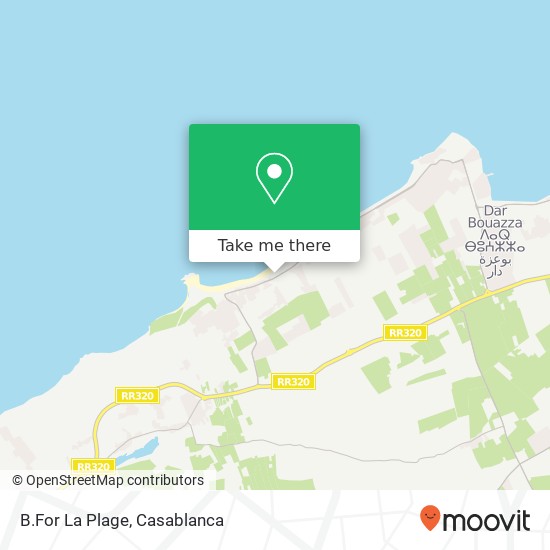 B.For La Plage map