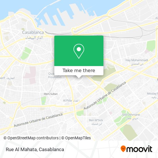 Rue Al Mahata map
