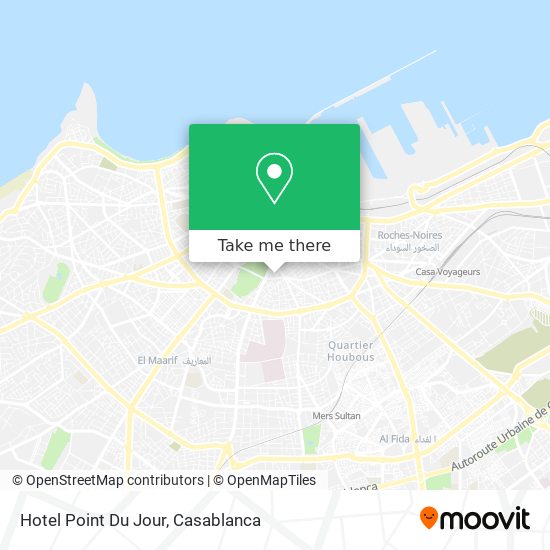 Hotel Point Du Jour map