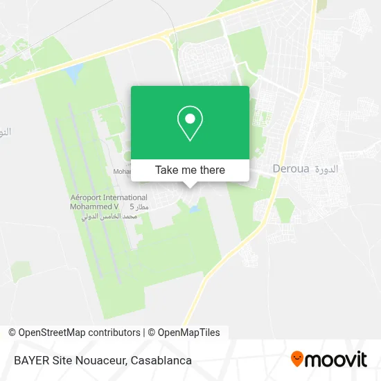 BAYER Site Nouaceur map