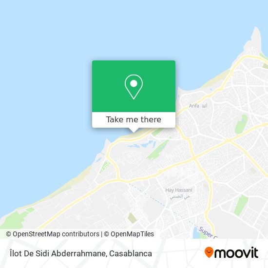 Îlot De Sidi Abderrahmane map