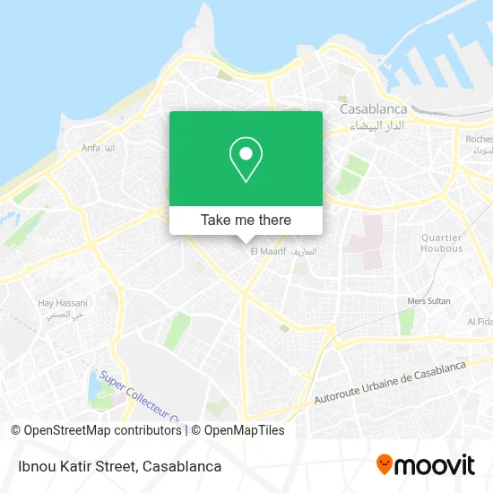 Rue Ibnou Katir map