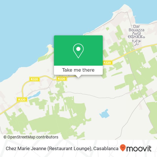 Chez Marie Jeanne (Restaurant Lounge) plan
