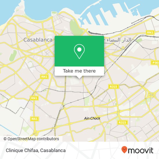 Clinique Chifaa map
