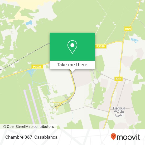 Chambre 367 map