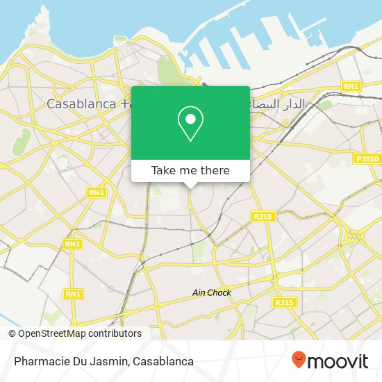 Pharmacie Du Jasmin map