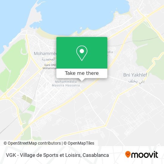 VGK - Village de Sports et Loisirs plan