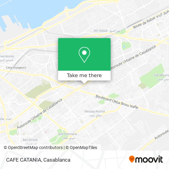 CAFE CATANIA map