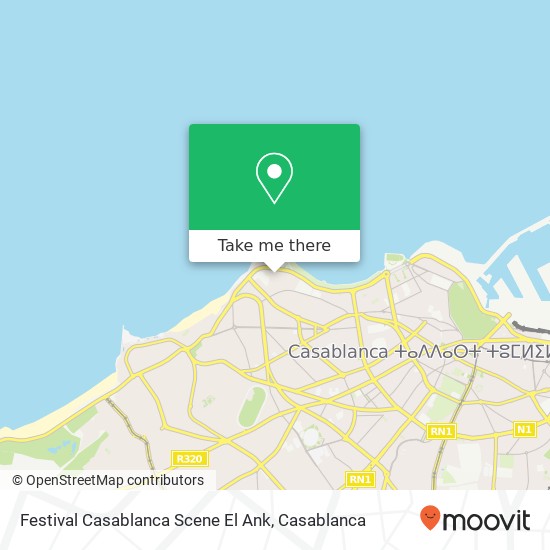 Festival Casablanca Scene El Ank plan