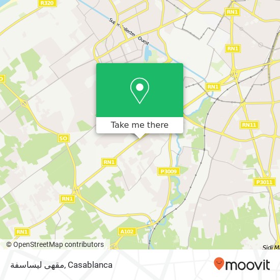 مقهى ليساسفة, ليساسفة, الدار البيضاء map