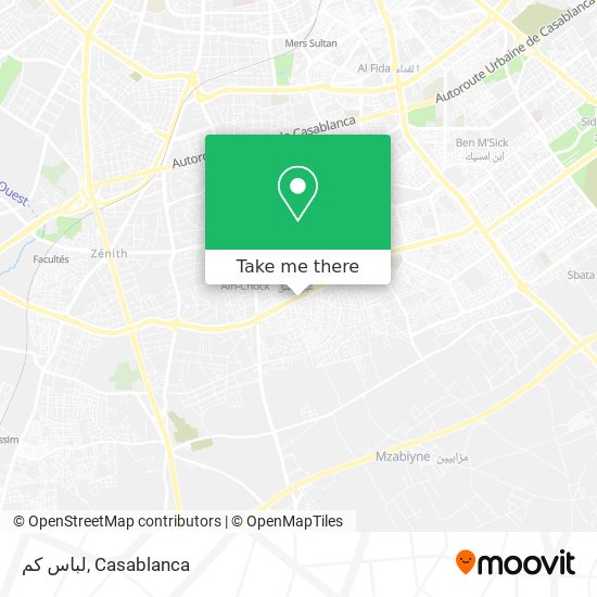 لباس كم map