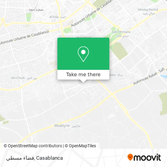 فضاء مسطي map