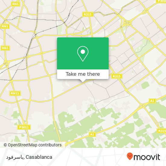 ياسرفود, شارع القدس عين الشق, الدار البيضاء map