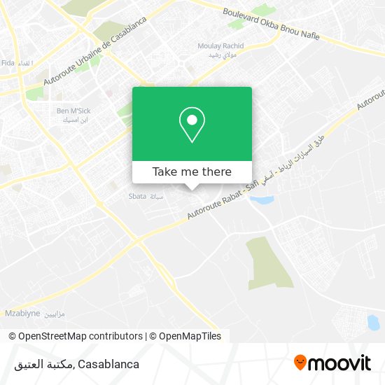 مكتبة العتيق map