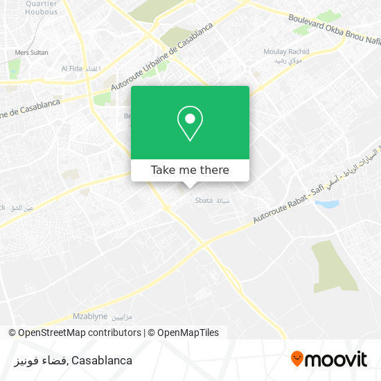 فضاء فونيز map