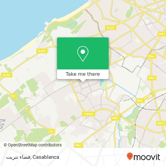 فضاء تتريت, زنقة 70 الحي الحسني, الدار البيضاء map