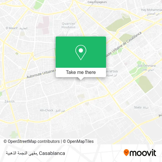 مقهى النجمة الذهبية plan