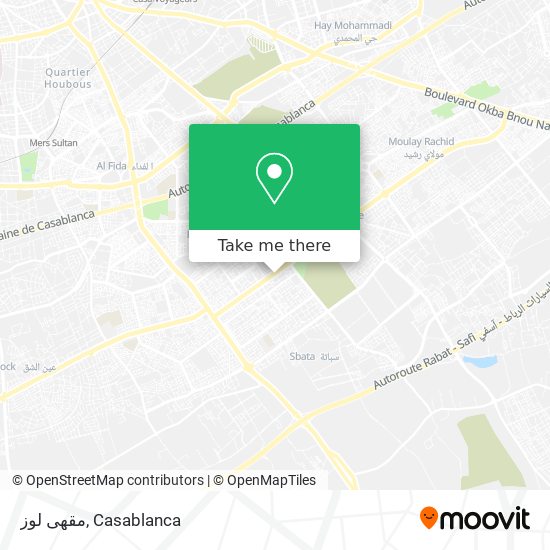 مقهى لوز map