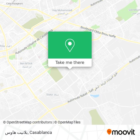 بلانيت هاوس map