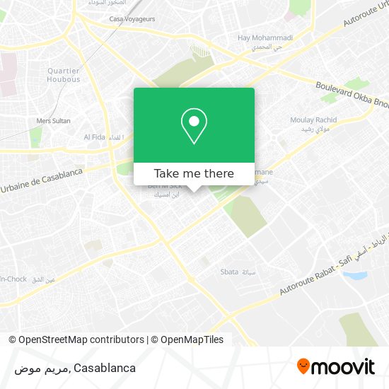 مريم موض map