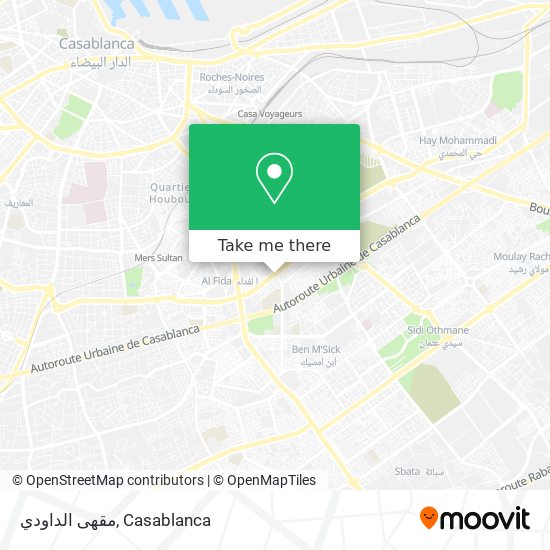 مقهى الداودي map