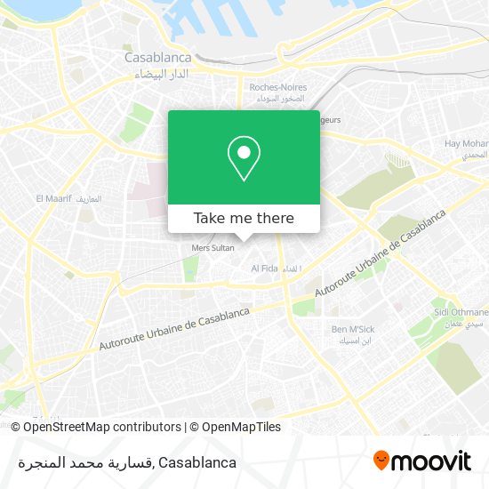 قسارية محمد المنجرة map