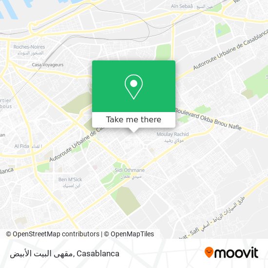 مقهى البيت الأبيض map