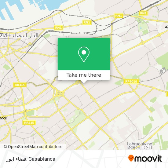 فضاء ايور map