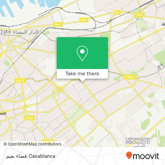 فضاء نعيم, شارع العقيد العلام سيدي عثمان, الدار البيضاء map