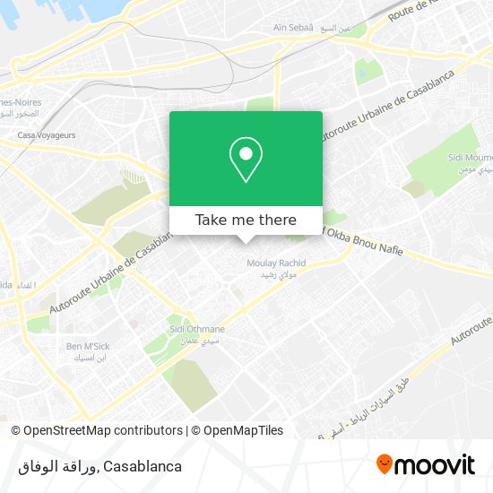وراقة الوفاق map