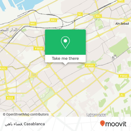 فضاء باهي, شارع القوات المساعدة مولاي رشيد, الدار البيضاء map