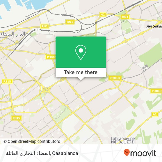 الفضاء التجاري العائلة map