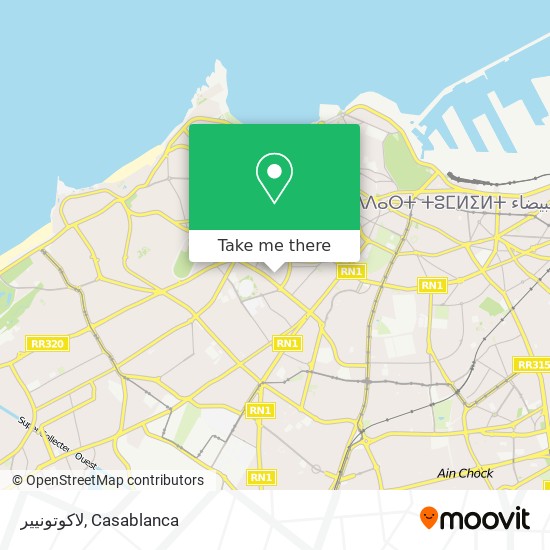 لاكوتونيير map