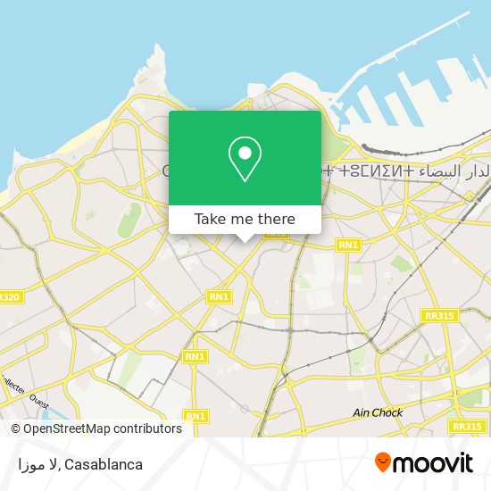 لا موزا map