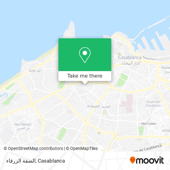 الضفة الزرقاء map