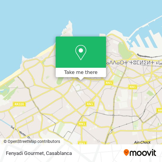 Fenyadi Gourmet map