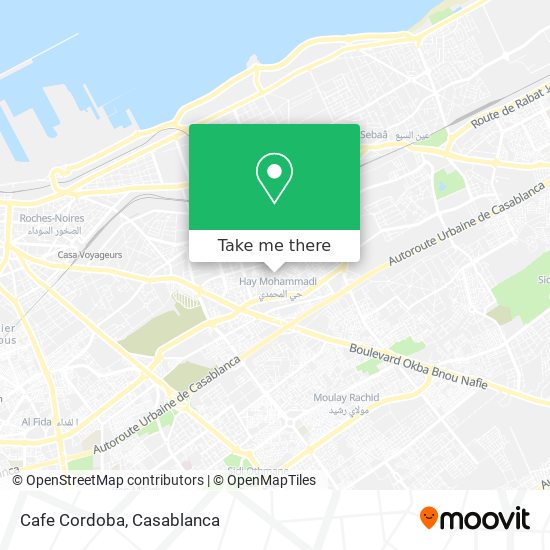 Cafe Cordoba map