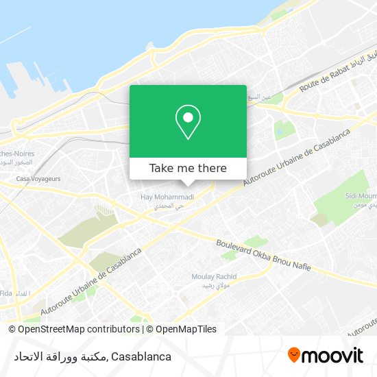 مكتبة ووراقة الاتحاد map