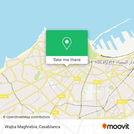 Wajba Maghrebia map