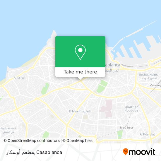 مطعم أوسكار plan