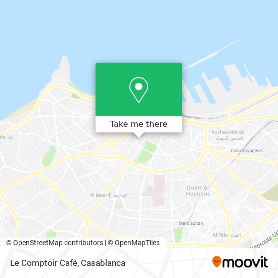Le Comptoir Café map