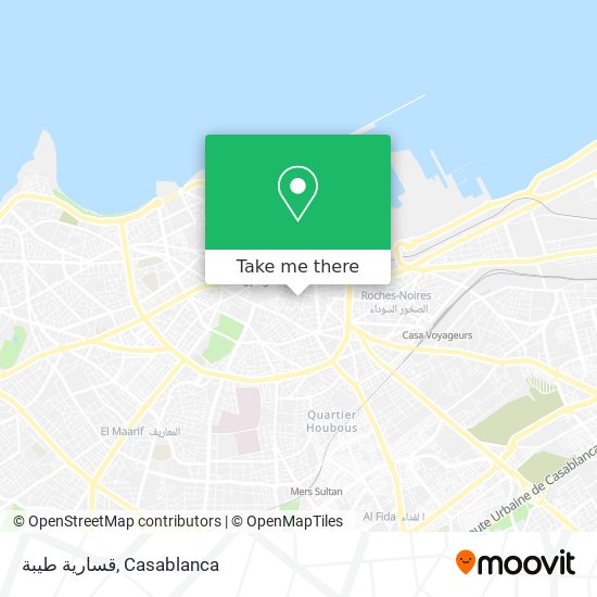 قسارية طيبة map