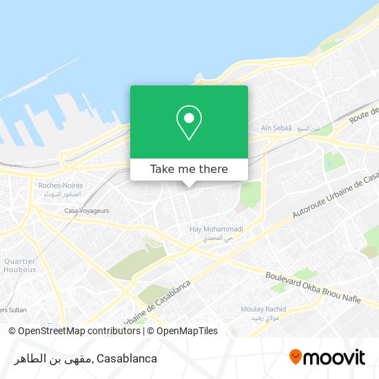 مقهى بن الطاهر map