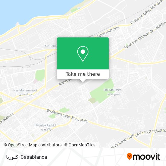 كلوريا map